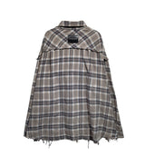 [LAN ARCHIVE] Cutting checkered shirt