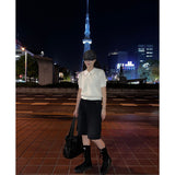collie short-sleeved knitwear
