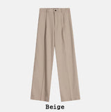 Elo One-Tuck Wide Slacks