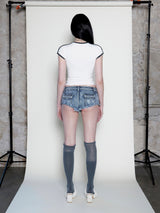 07 Star Slim Tee [White]