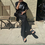 ASCLO Ice Linen Wide Slacks (3color)