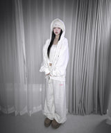 garden set hood zip-up (2colors)