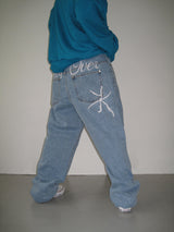 Denim Handle Pants (3c)