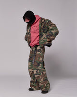DESTROYED VOLUME BOMBER JACKET