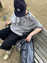 No.1264 NY リンガーハーフT (3color)