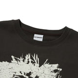 Vintage Bigface Crop Sweatshirt (Charcoal)