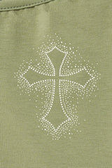 agクロスTシャツ(khaki)