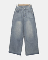 Jaron Washed Wide Denim Pants