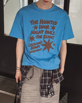 ハウンド スター レタリング オーバー ショートスリーブ Tシャツ