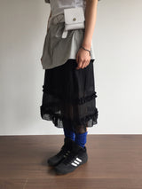 Terrine frill skirt (2color)