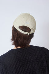 EMBROIDERY WASHED CAP