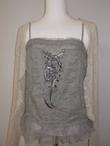 SOFT LINEN CARDIGAN