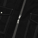 COLLECTION SOFT VELVET WOVEN JUMPER [BLACK]