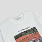 サーブカープリントショートスリーブTシャツ (2color)