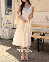 [MADE] Mings bustier long dress