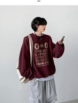 Zero Printing Balloon Sweatshirt