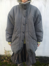 Urban volume round padded jacket