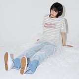 シースルーチュールワンピース  (White)
