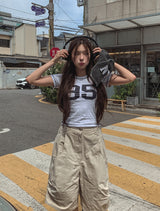 フレッシュピンタックバミューダパンツ