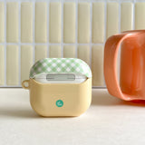 cozy picnic mat glossy hard airpods case