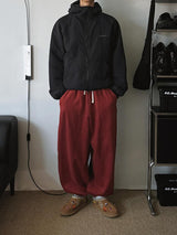 Fluffy Warm Wide Jogger Pants (5color)