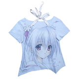 [Hashtag DDD] sakura girl t-shirt