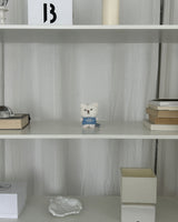 BIG CAT KEY-RING / WHITE
