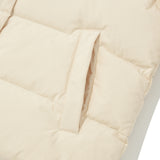 CHERRY BASIC DOWN JUMPER [CREAM]