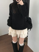 マーガレットボートネックニット (2 colors)