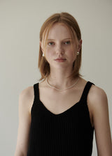 [925 silver] Un.silver.150 / gross corde necklace