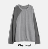 Looney waffle color matching long sleeve