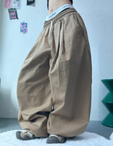4000SOLD PINTUCKCOTTON PANTS