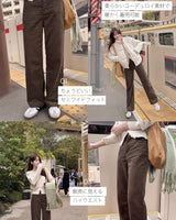 【MADE】Corduroy straight pants