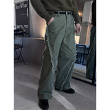 [Unisex] Low cutting wide pants(3color)