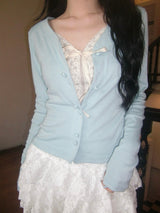 Vintage Mood Ribbon Lace Sleeveless