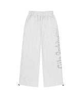 SIDE CROSS LOGO SWEATPANTS_WHITE
