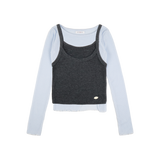 MESH LAYERED TOP SET (2 COLORS)