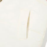 CHERRY REVERSIBLE PADDING VEST [IVORY]