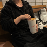 [Set-up]Find fleece sweat zip-up pants