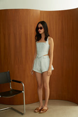 EVIE riley SHORTS BLUE
