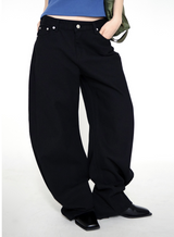 curve shape cotton pants(5color)