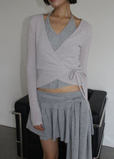 FLARE TIE SKIRT