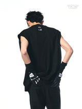 RELABEL ブラックストライプドベスト