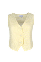 EVIE kimber VEST YELLOW