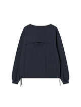 COZY V-NECK L/S (NAVY)