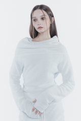 MISTY LOOSE DRESS light grey