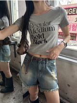 [S/S] レギュラープリンティングハーフTシャツ(3color)