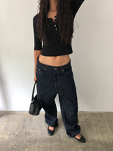 Engineer denim pants
