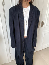 PAPERMOON PIN STRIPE BLAZER JACKET