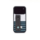 SUN CASE BUTTON PATCH BLACK